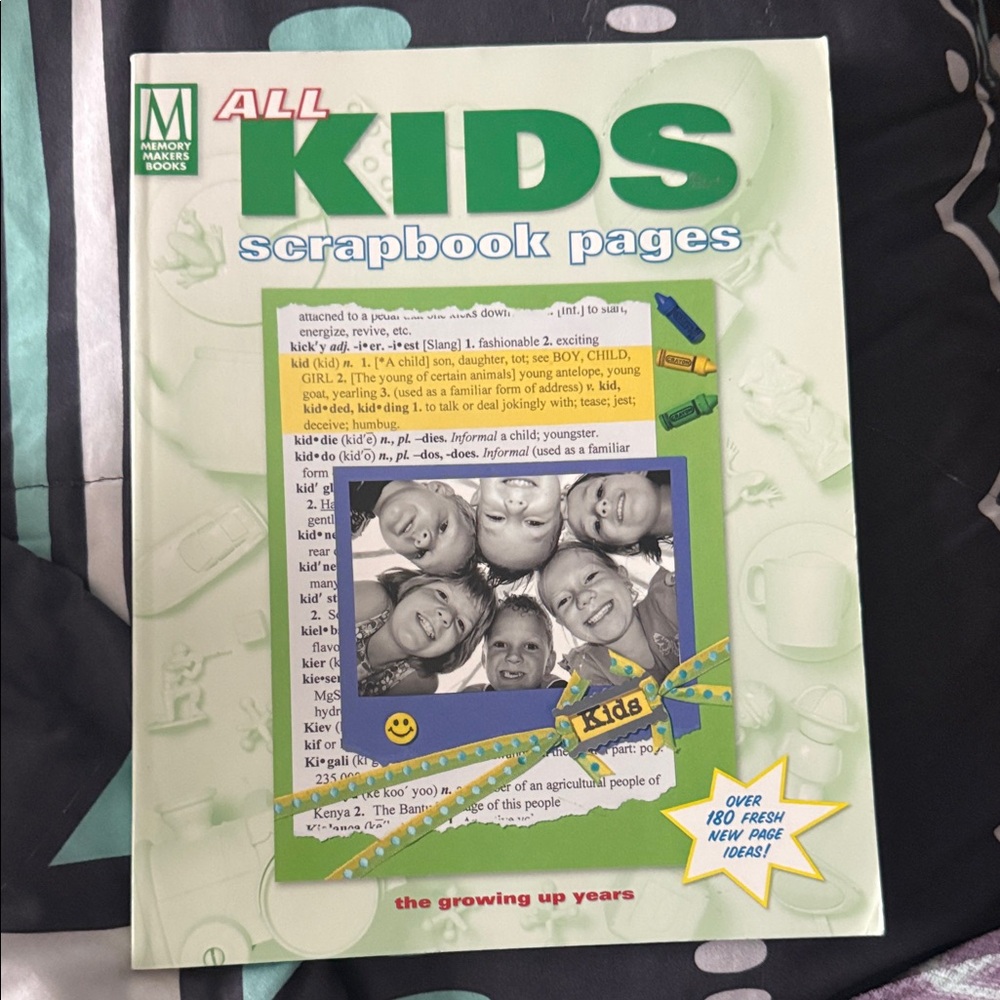 All Kids Scrapbook Pages - Green